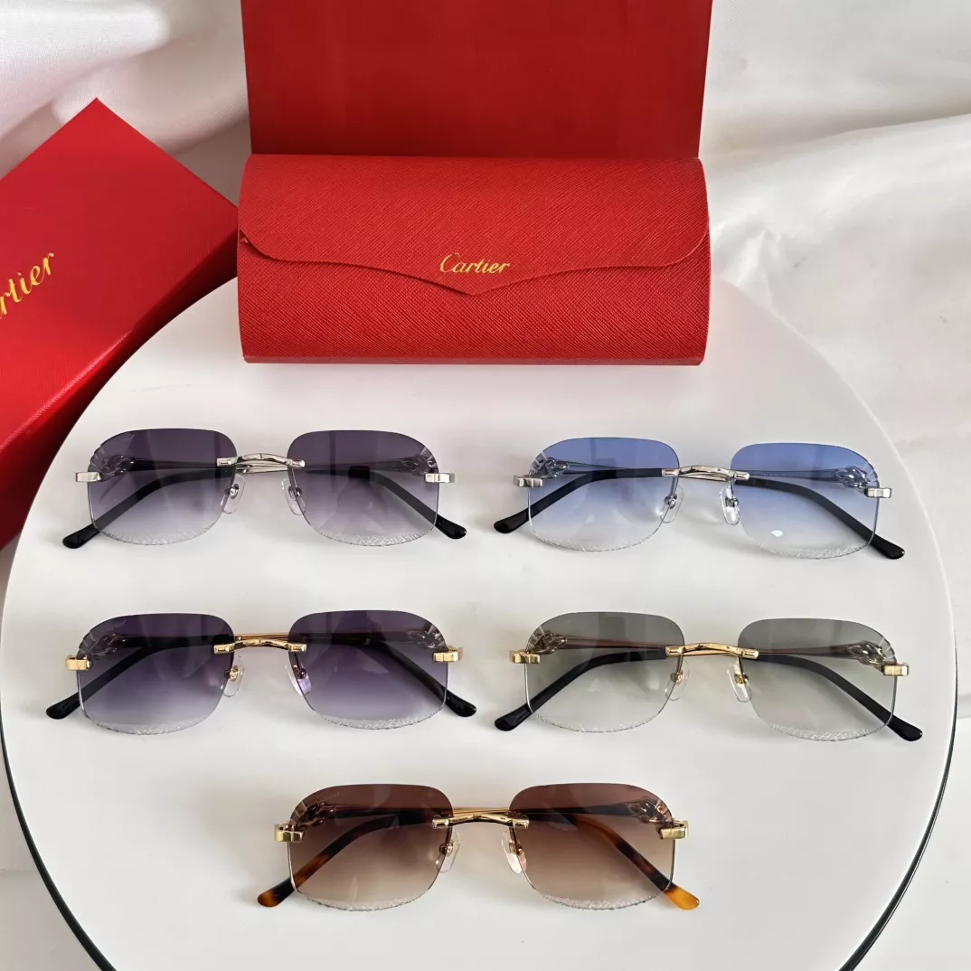 Cartier AAA Quality Sunglassess Fashionable 5042