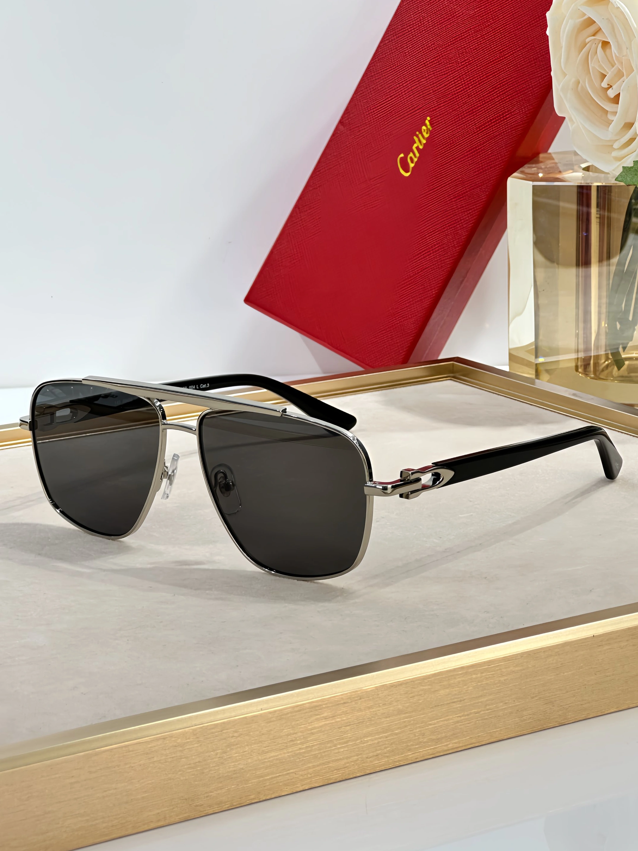Cartier AAA Quality Sunglassess Flexible 6661