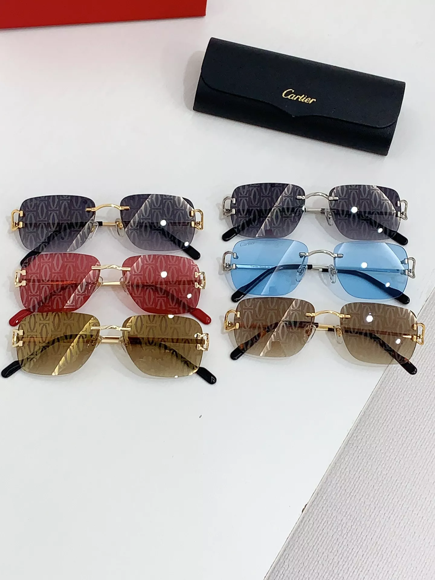 Cartier AAA Quality Sunglassess Functional 6080