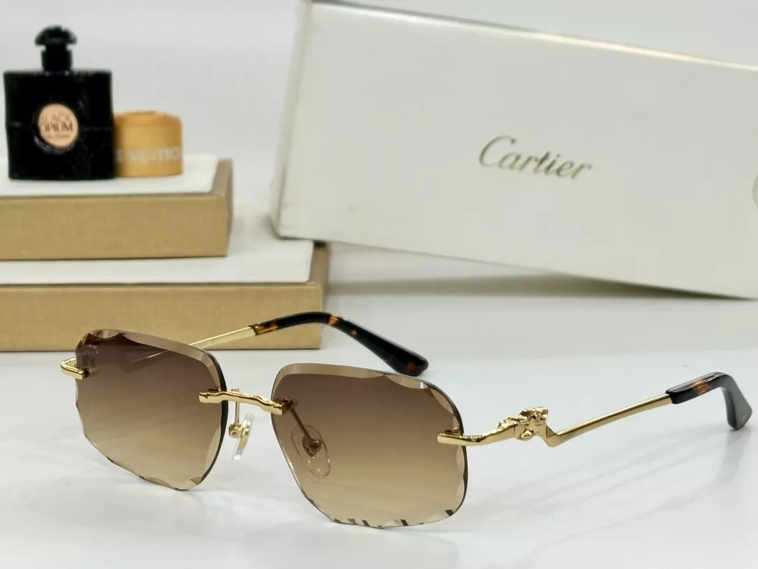 Cartier AAA Quality Sunglassess Modern 8672