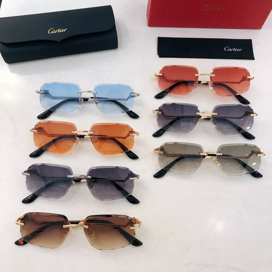 Cartier AAA Quality Sunglassess Modern 8672