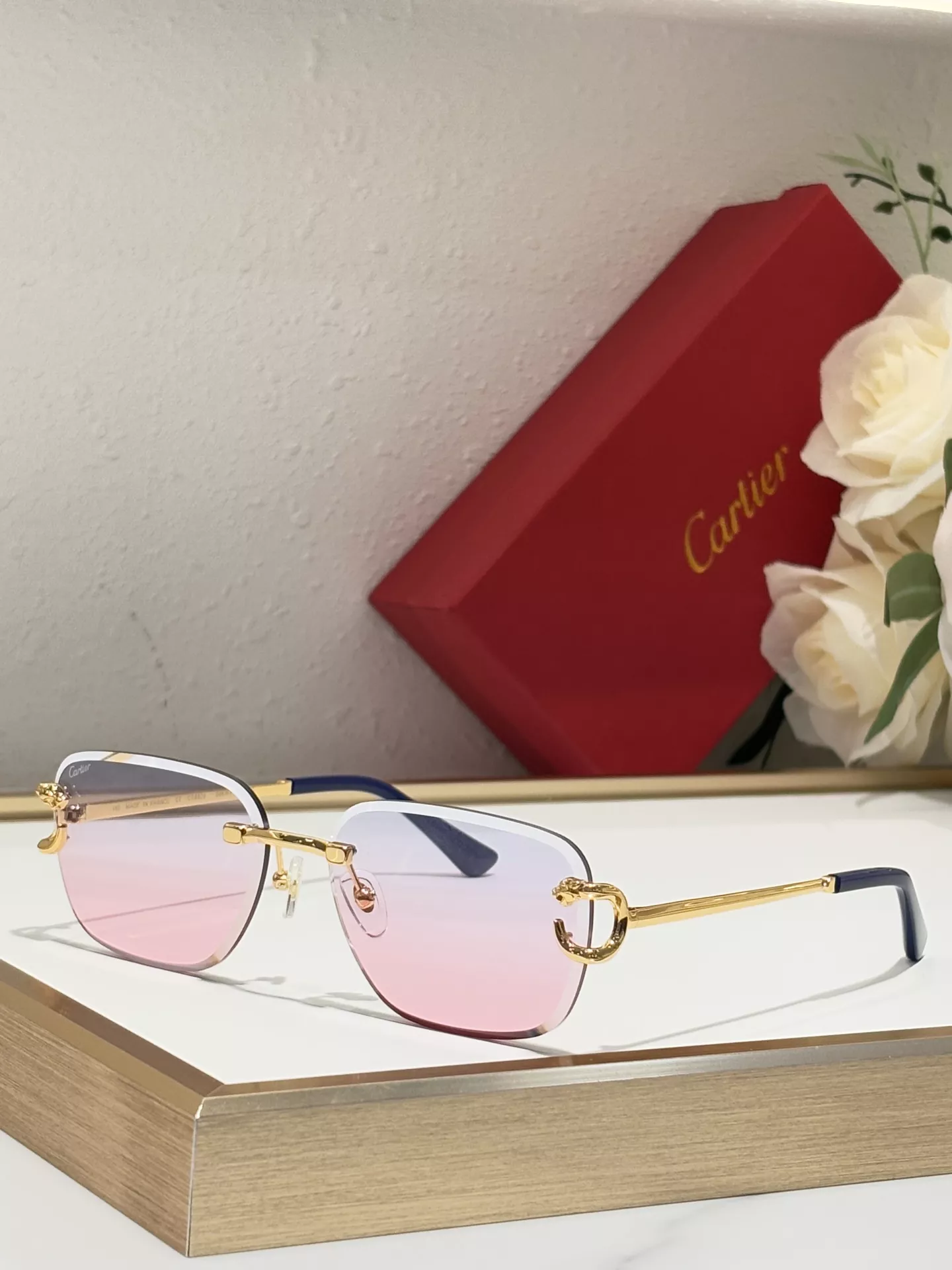 Cartier AAA Quality Sunglassess Refined 6931