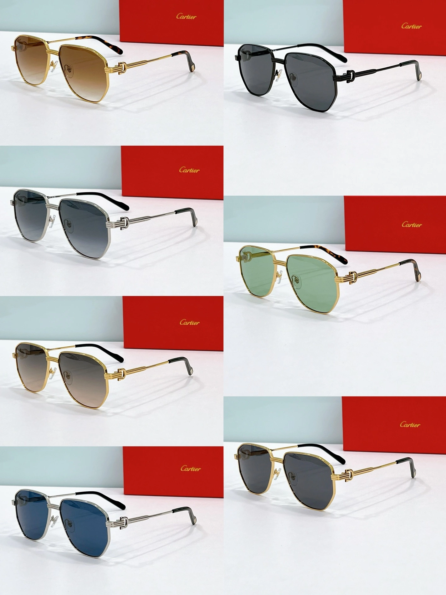Cartier AAA Quality Sunglassess Soft 7577