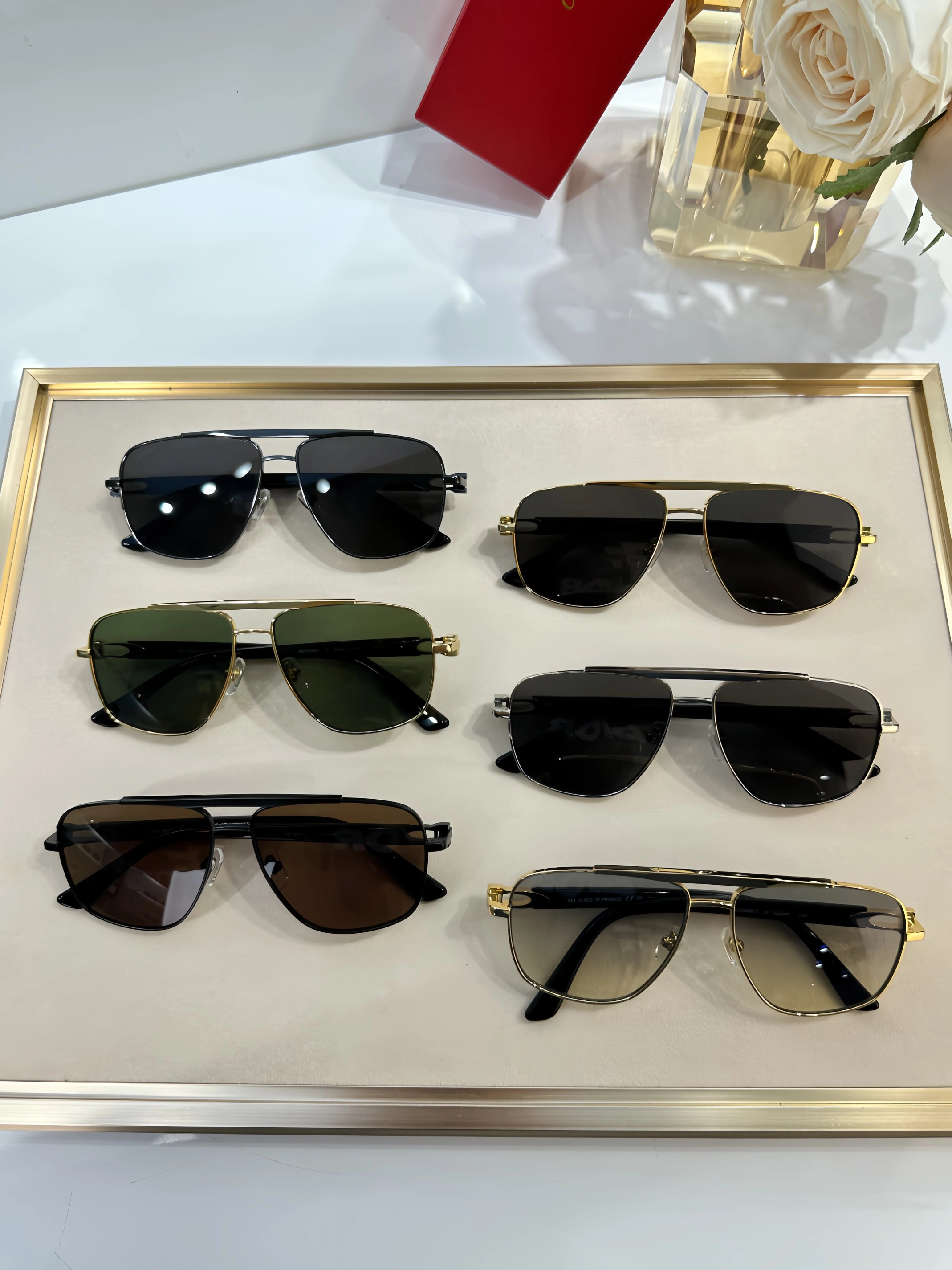 Cartier AAA Quality Sunglassess Trendsetting 3962