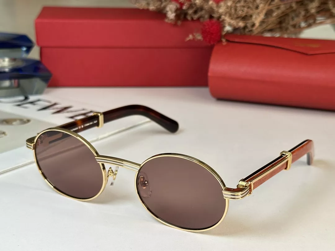 Cartier AAA Quality Sunglassess Trendsetting 5231
