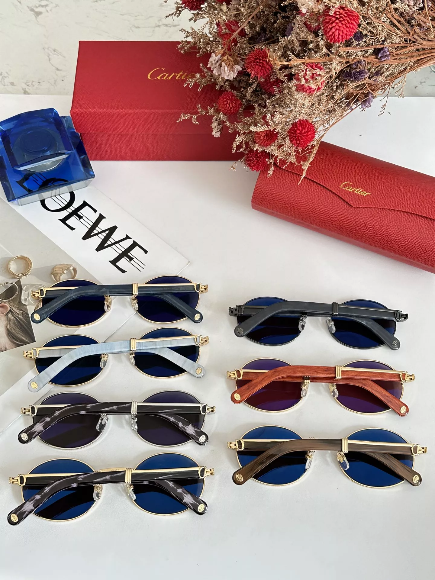 Cartier AAA Quality Sunglassess Trendsetting 5231