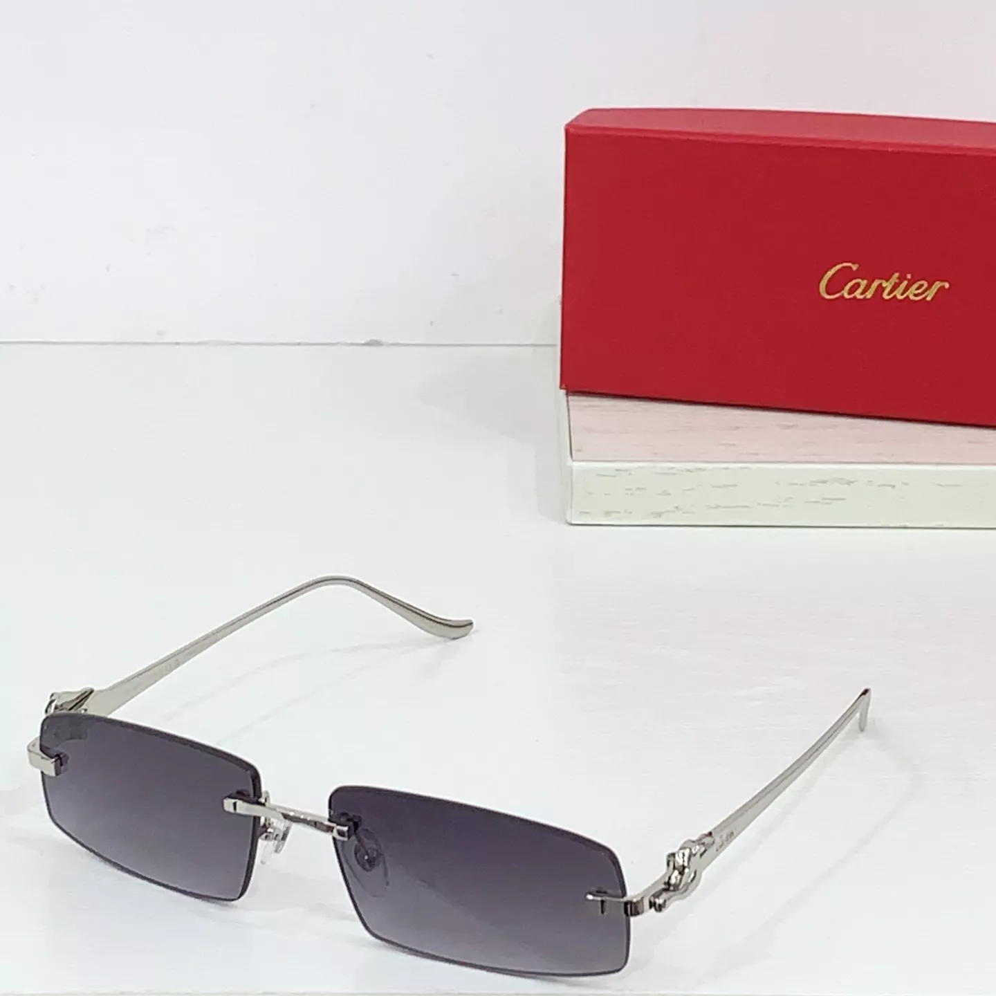 Cartier AAA Quality Sunglassess Versatile 1305