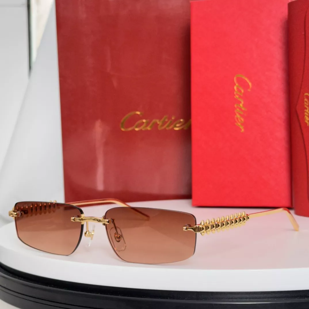 Cartier AAA Quality Sunglassess Vibrant 4579