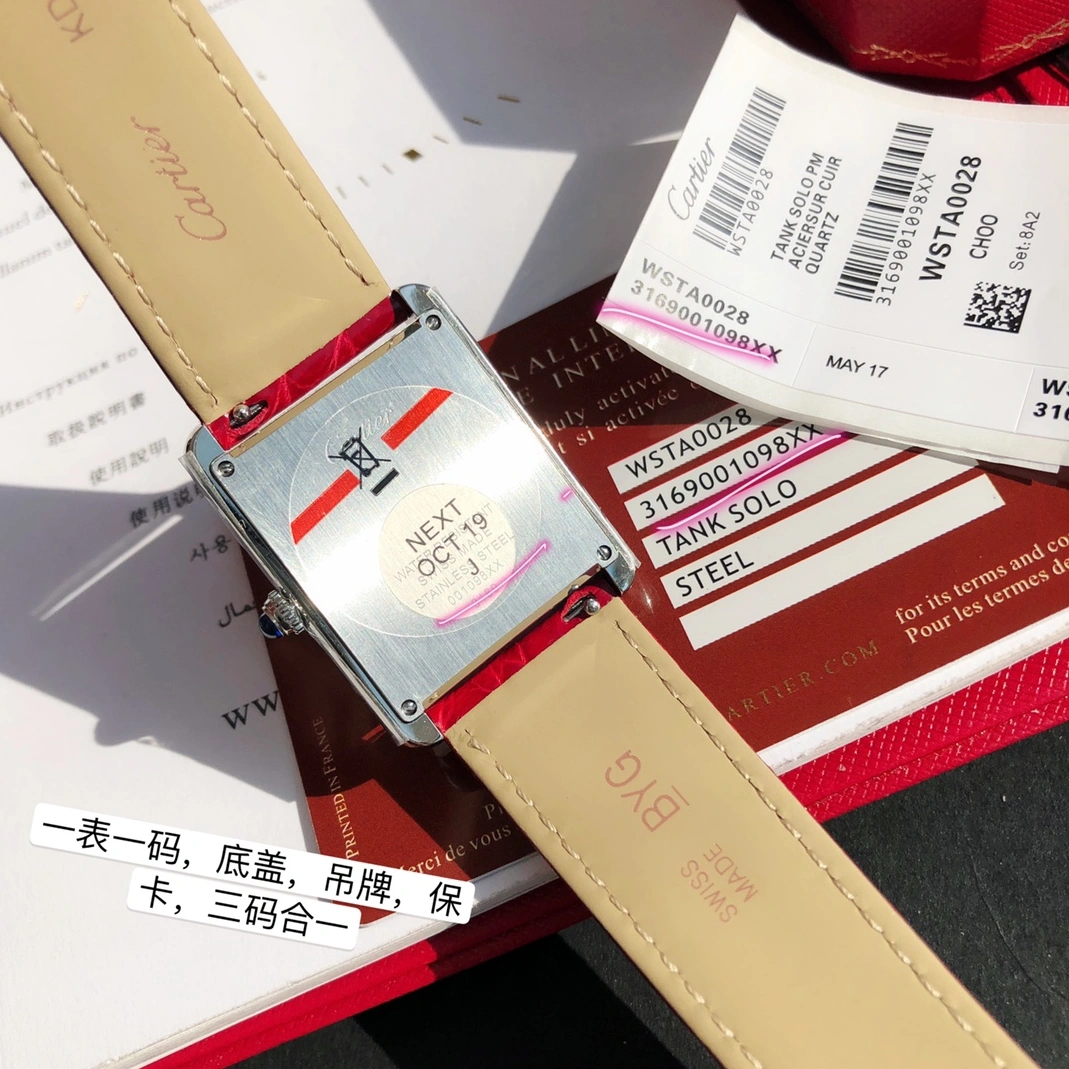 Cartier AAA Quality Watches For Unisex Affordable 6438