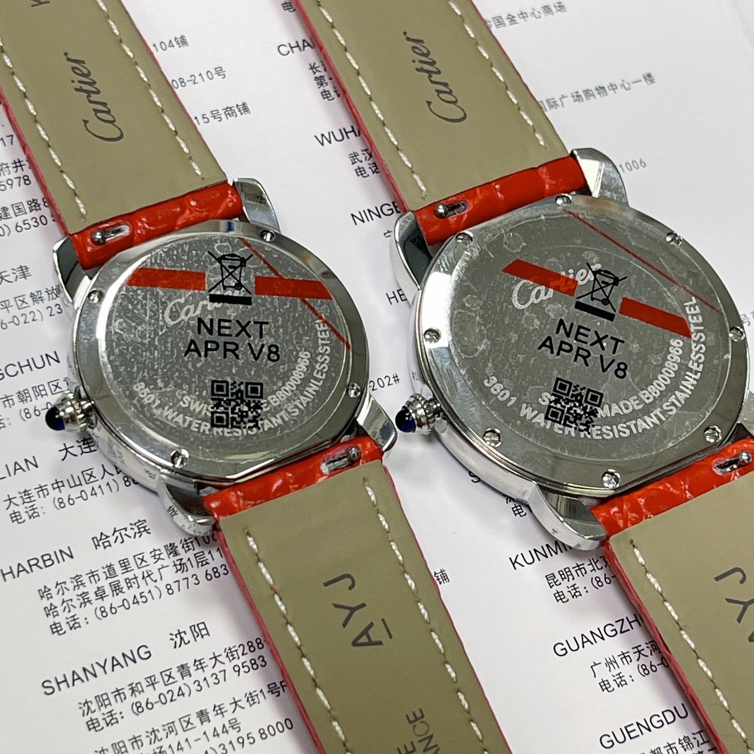Cartier AAA Quality Watches For Unisex Breathable 9726