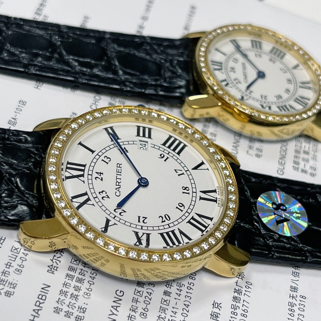 Cartier AAA Quality Watches For Unisex EyeCatching 1339