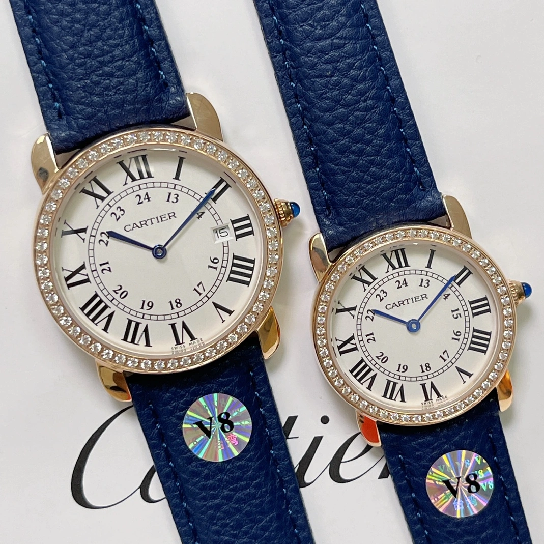 Cartier AAA Quality Watches For Unisex Fashionable 9996