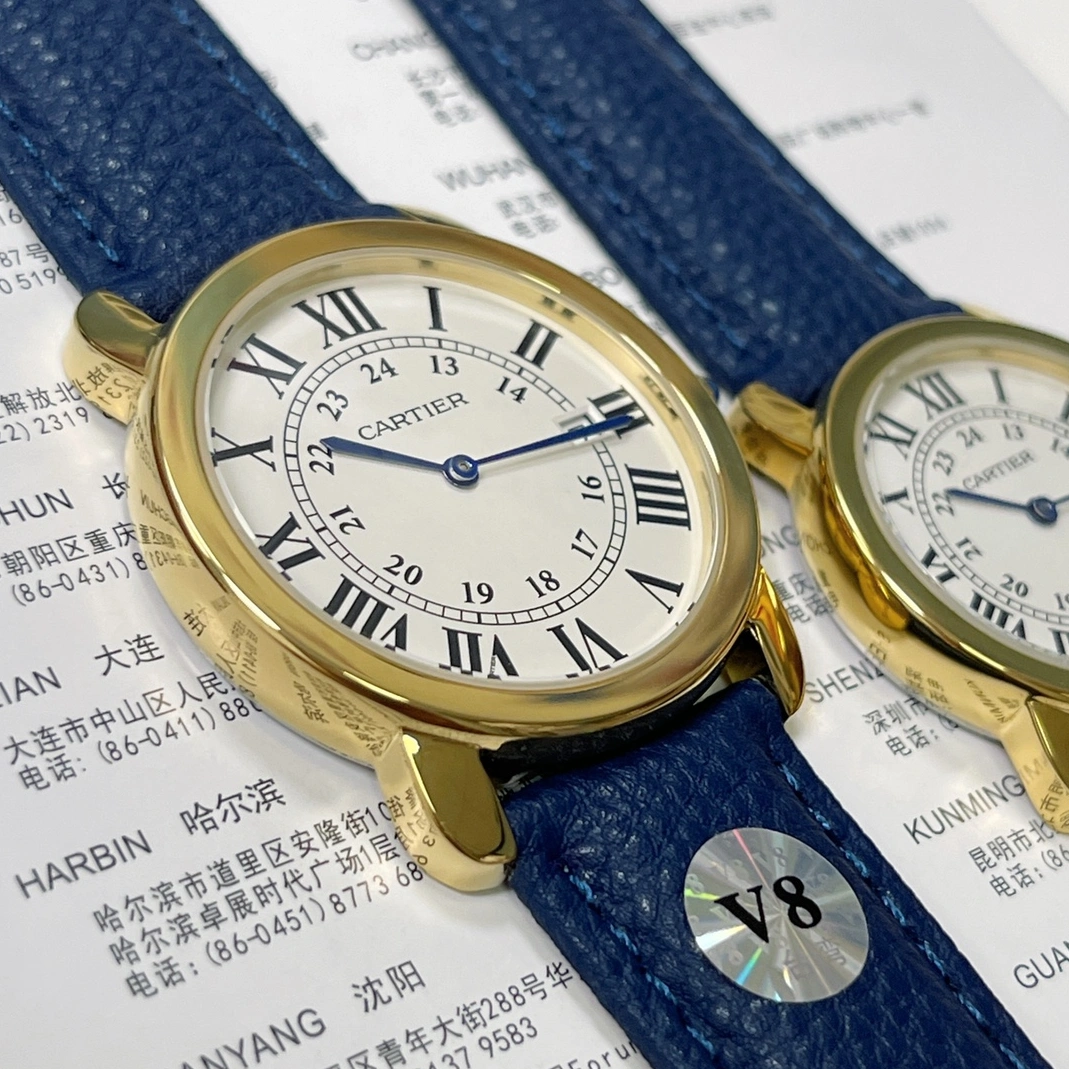 Cartier AAA Quality Watches For Unisex Popular 7130