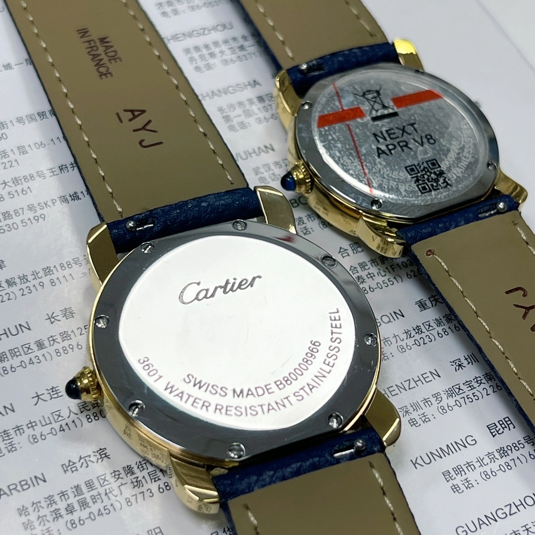 Cartier AAA Quality Watches For Unisex Popular 7130