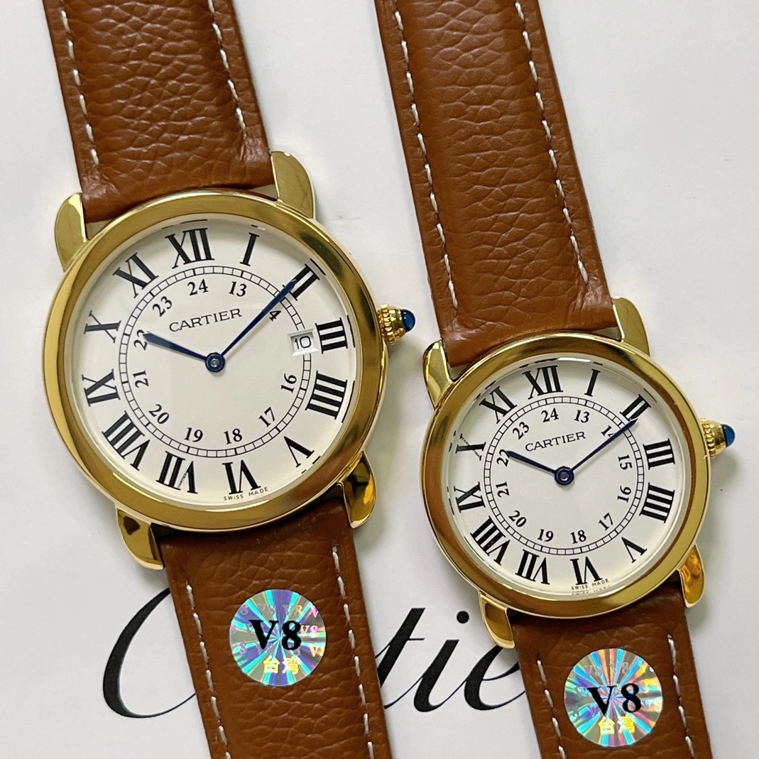Cartier AAA Quality Watches For Unisex Practical 3434