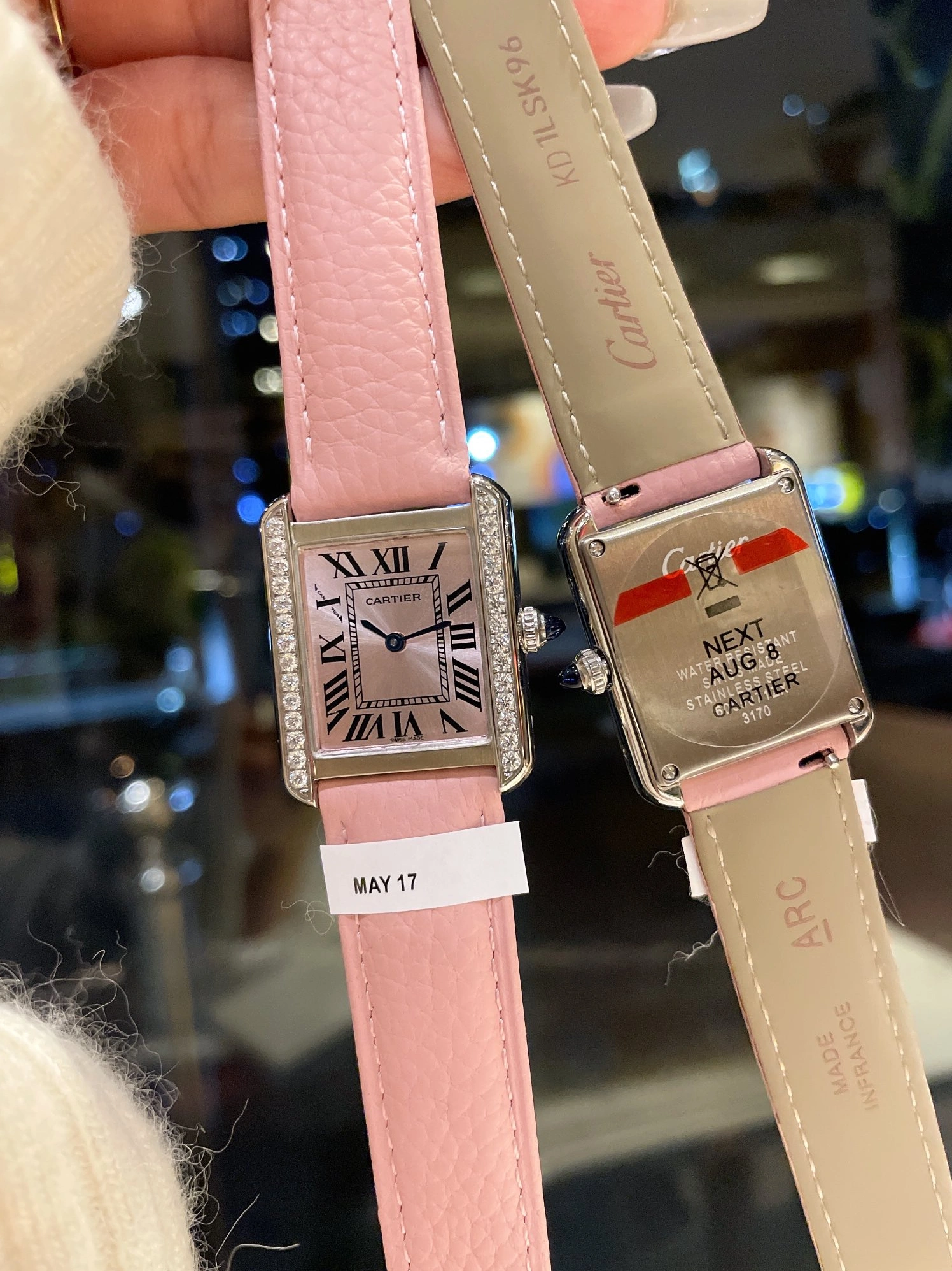 Cartier AAA Quality Watches For Women Breathable 1424
