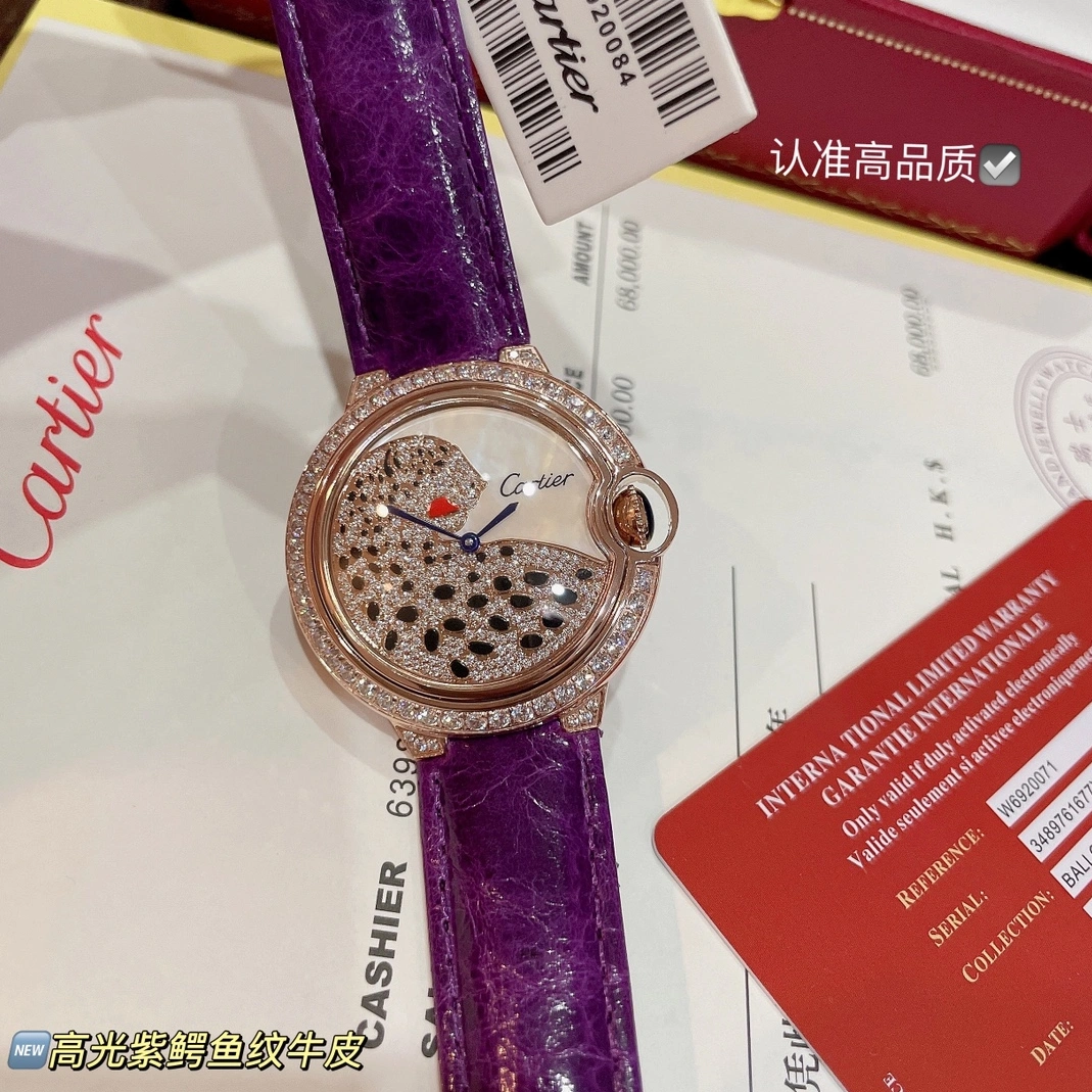 Cartier AAA Quality Watches For Women Comfortable 8355