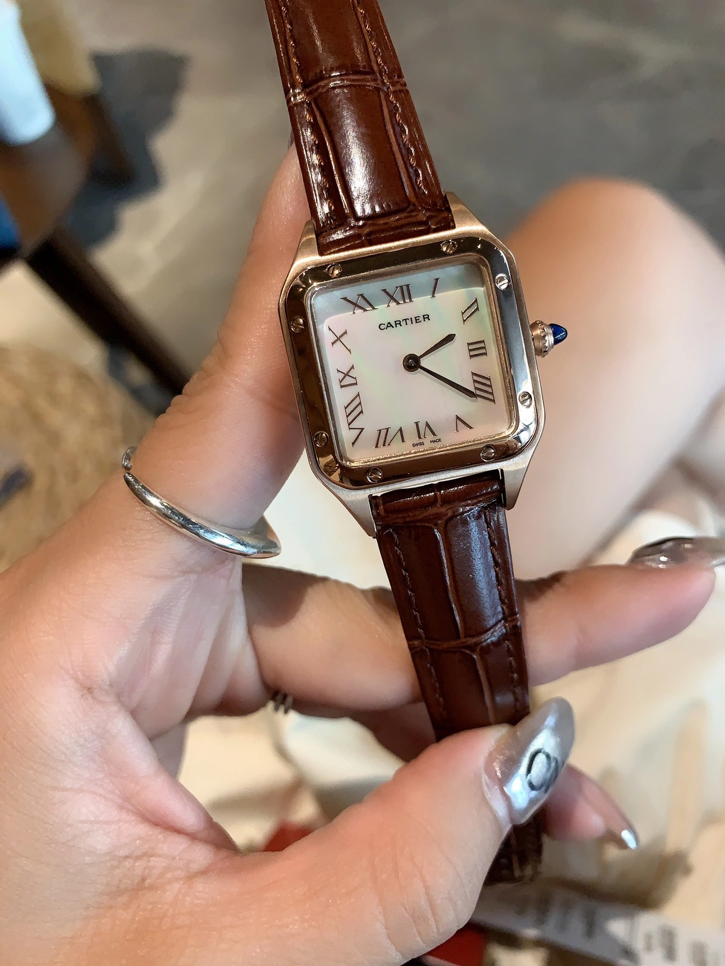 Cartier AAA Quality Watches In Gold For Women Soft 3024