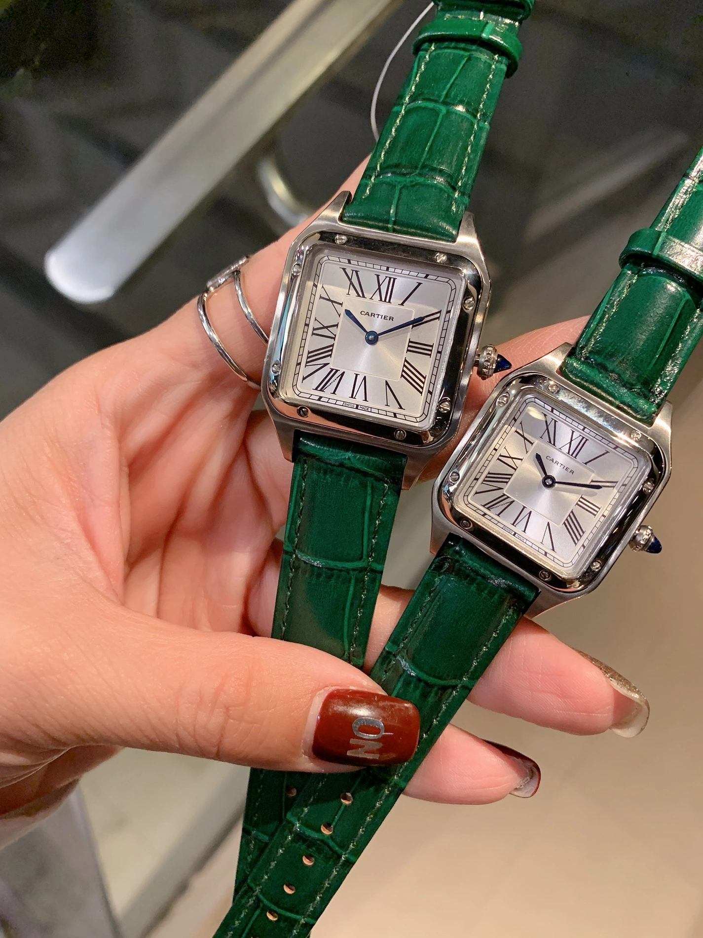 Cartier AAA Quality Watches In Silver For Women Lightweight 5257