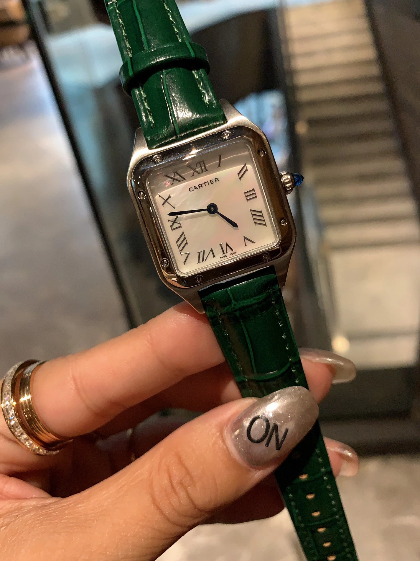 Cartier AAA Quality Watches In Silver For Women Sleek 3404
