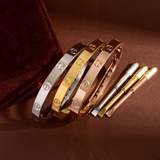 Cartier Bracelets For Couples For Unisex Fashionable 4433