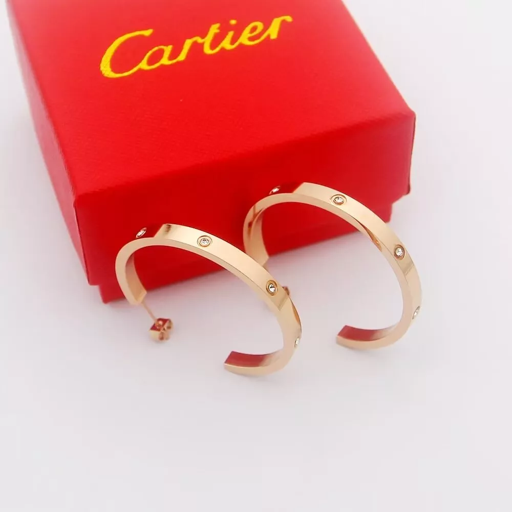 Cartier Earrings For Women Fashionable 4976