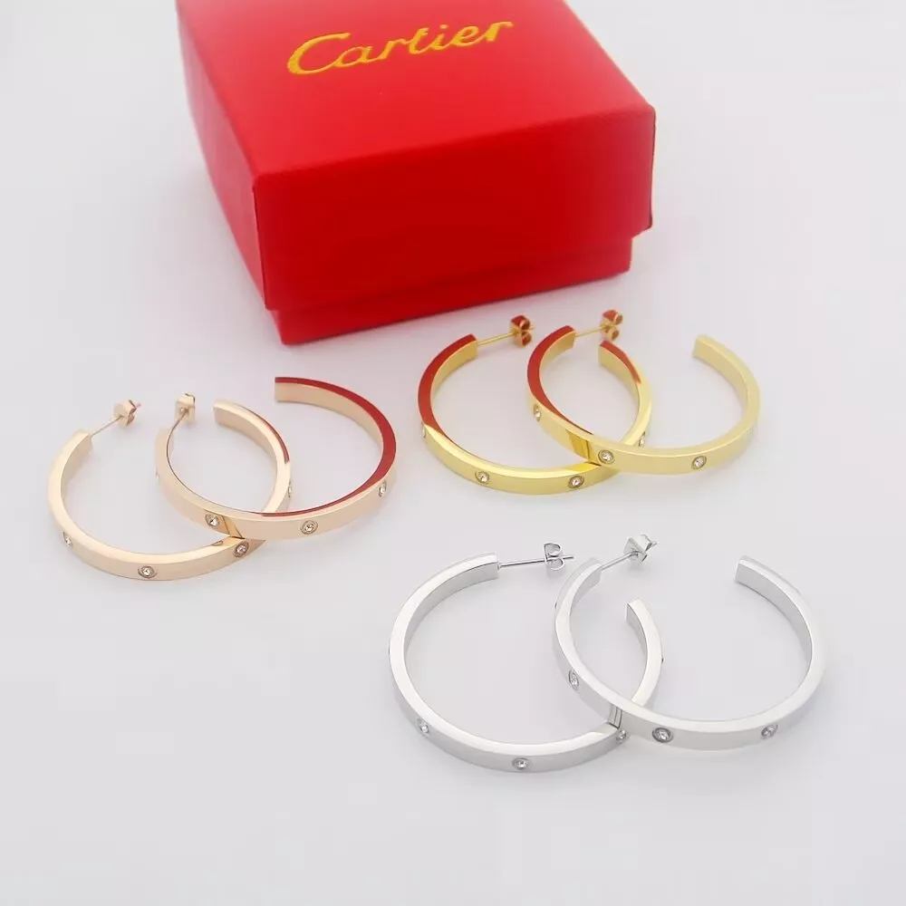 Cartier Earrings For Women Practical 5820