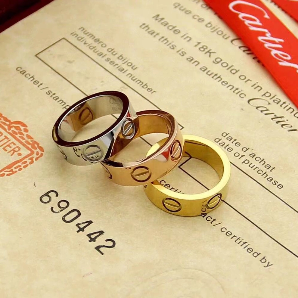 Cartier Rings For Unisex DailyWear 8157