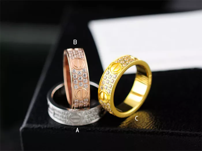 Cartier Rings For Unisex Practical 8014