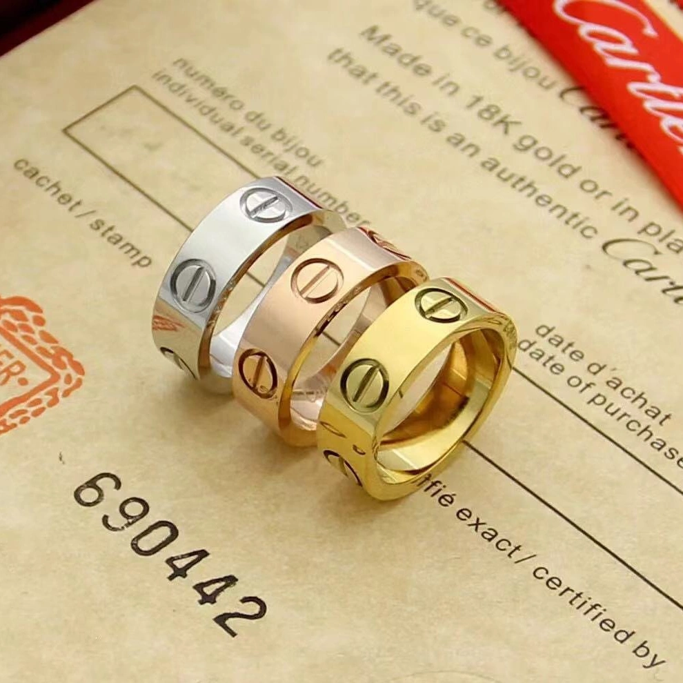Cartier Rings For Unisex Trendsetting 7254