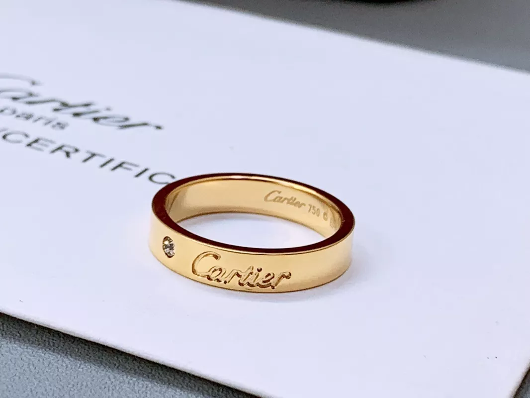 Cartier Rings In Gold Affordable 8552