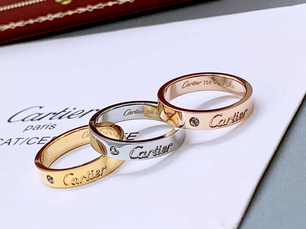 Cartier Rings In Gold Affordable 8552