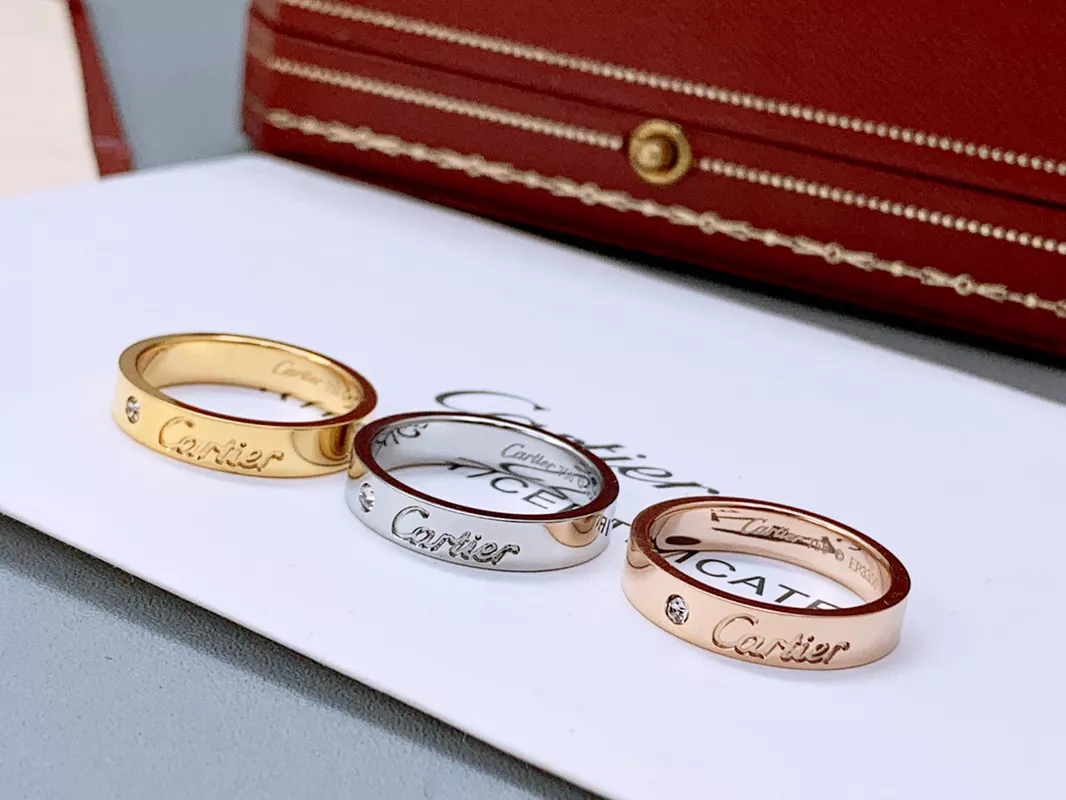 Cartier Rings In Gold Affordable 8552