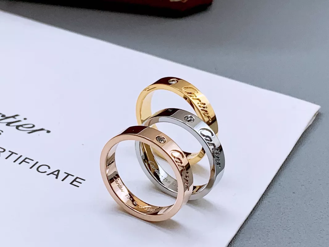 Cartier Rings In Gold Affordable 8552