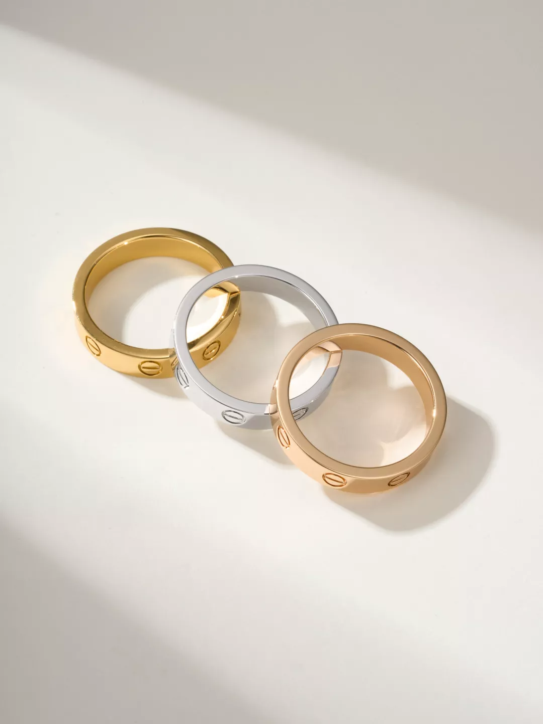 Cartier Rings In Gold Popular 7403