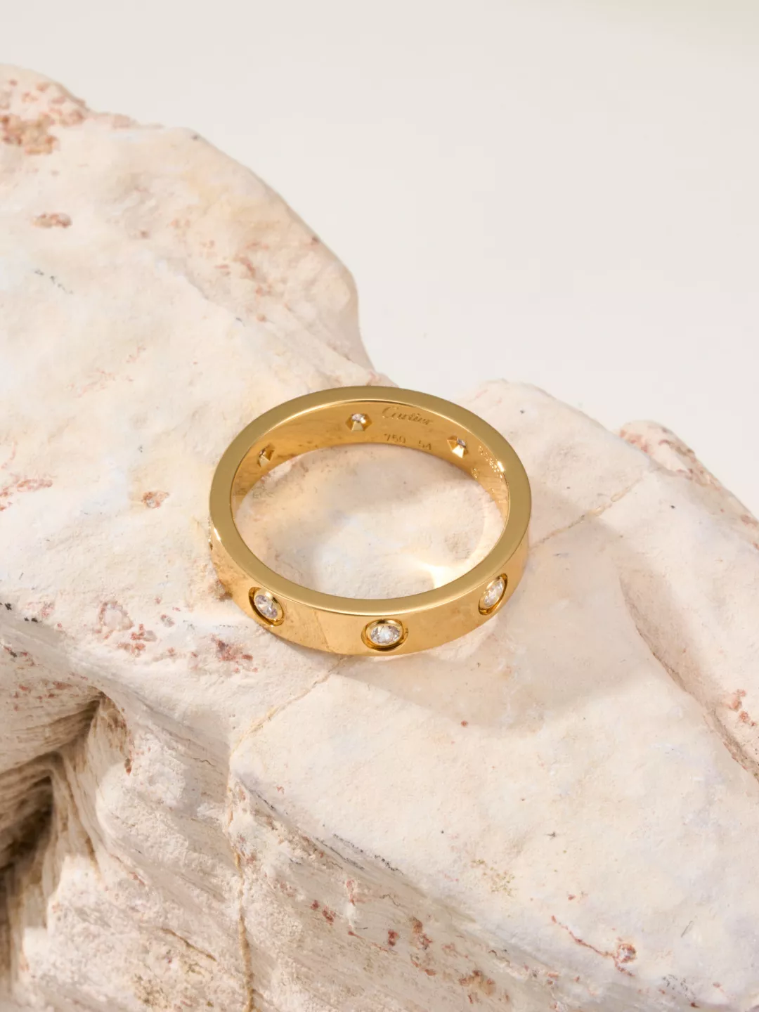 Cartier Rings In Gold Reliable 1652