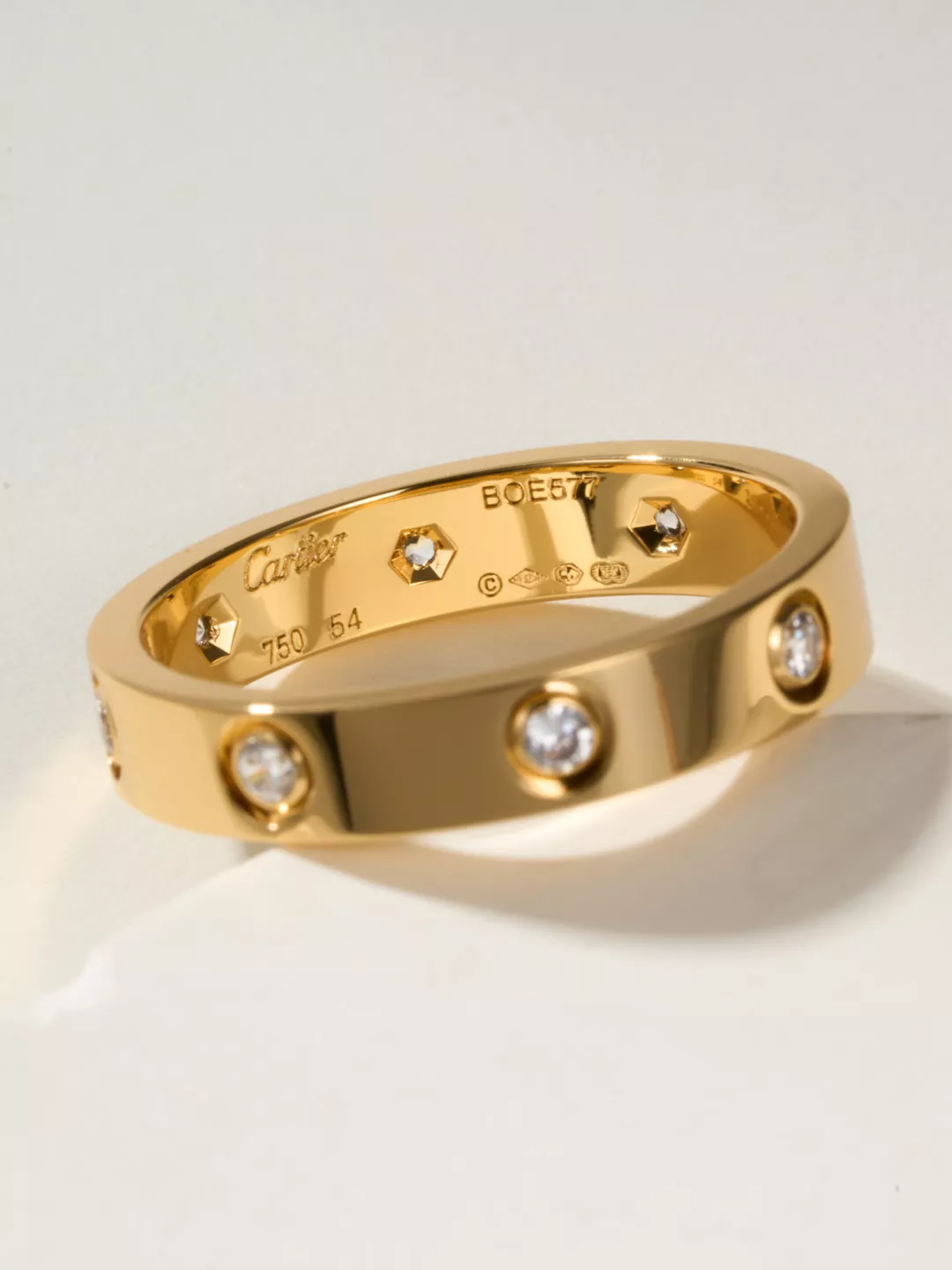 Cartier Rings In Gold Reliable 1652