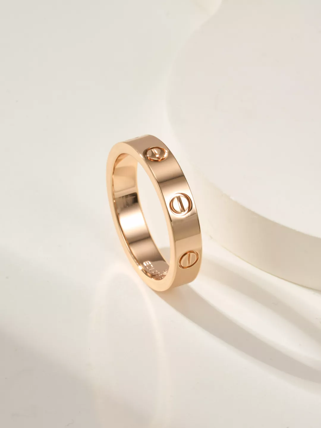 Cartier Rings In Rose Gold Breathable 7921