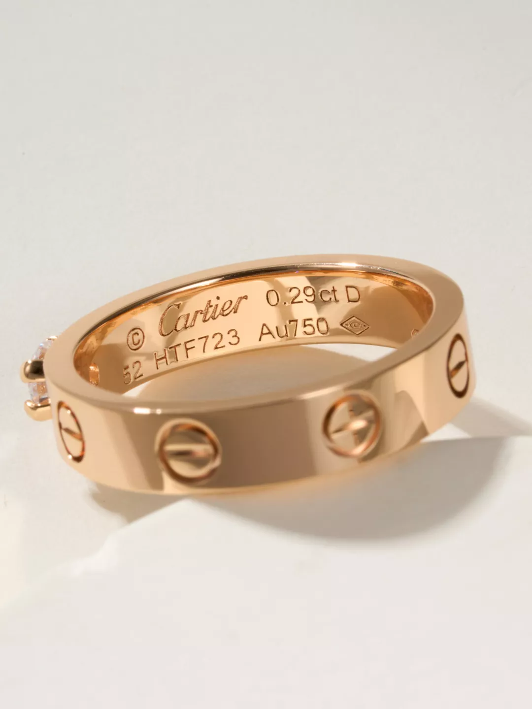 Cartier Rings In Rose Gold Trendsetting 5121