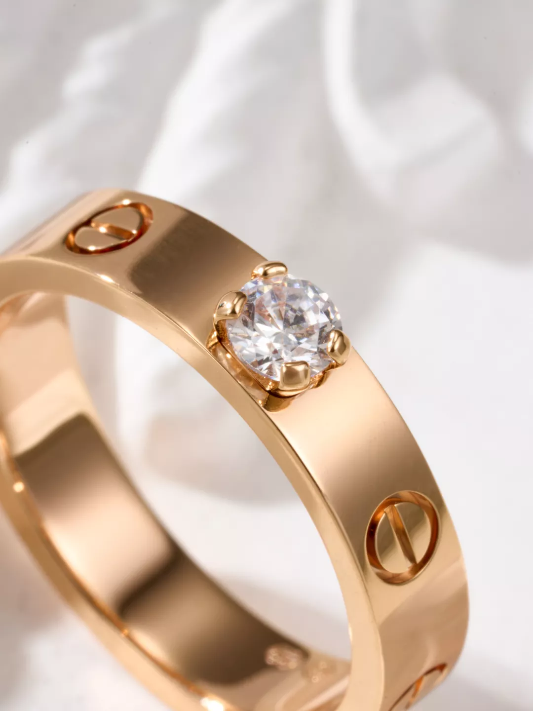 Cartier Rings In Rose Gold Trendsetting 5121