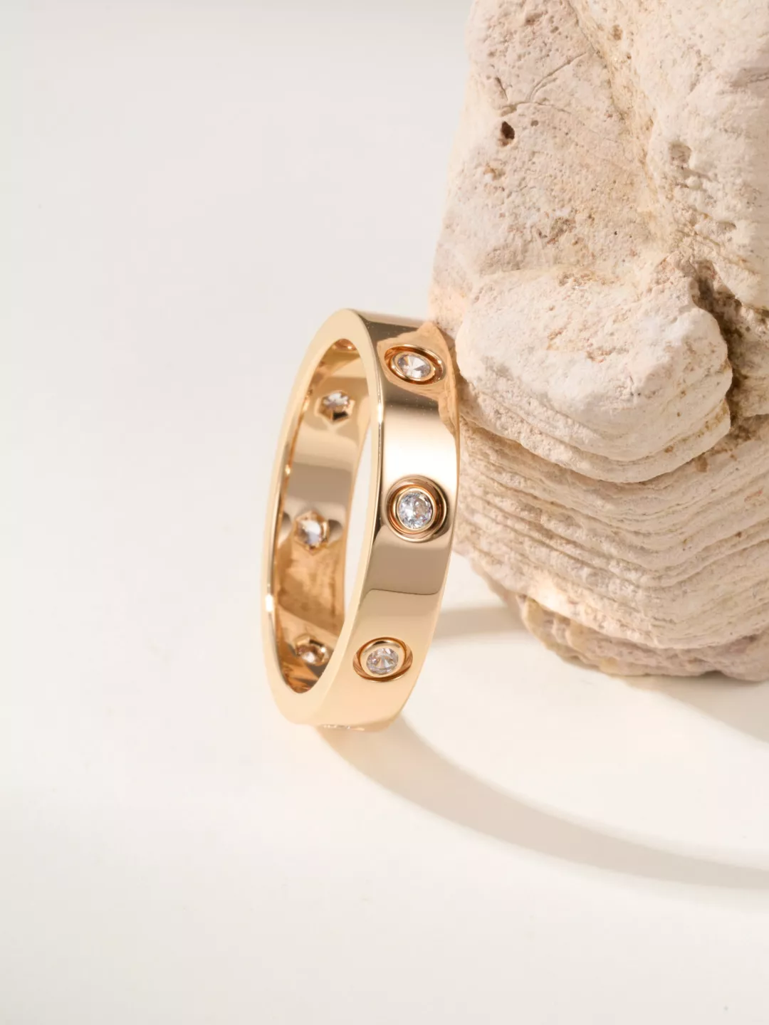 Cartier Rings In Rose Gold Trendy 1136