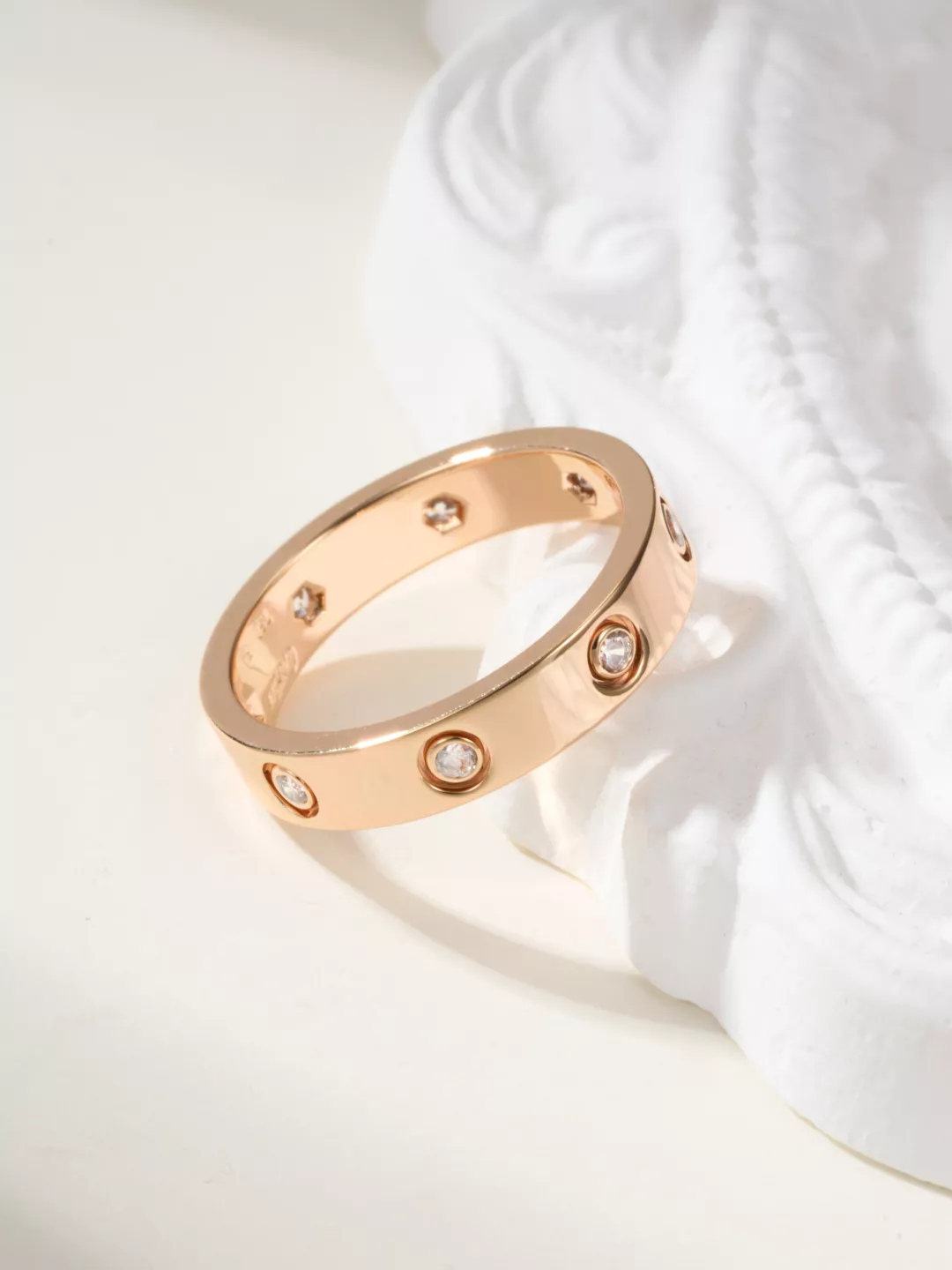 Cartier Rings In Rose Gold Trendy 1136