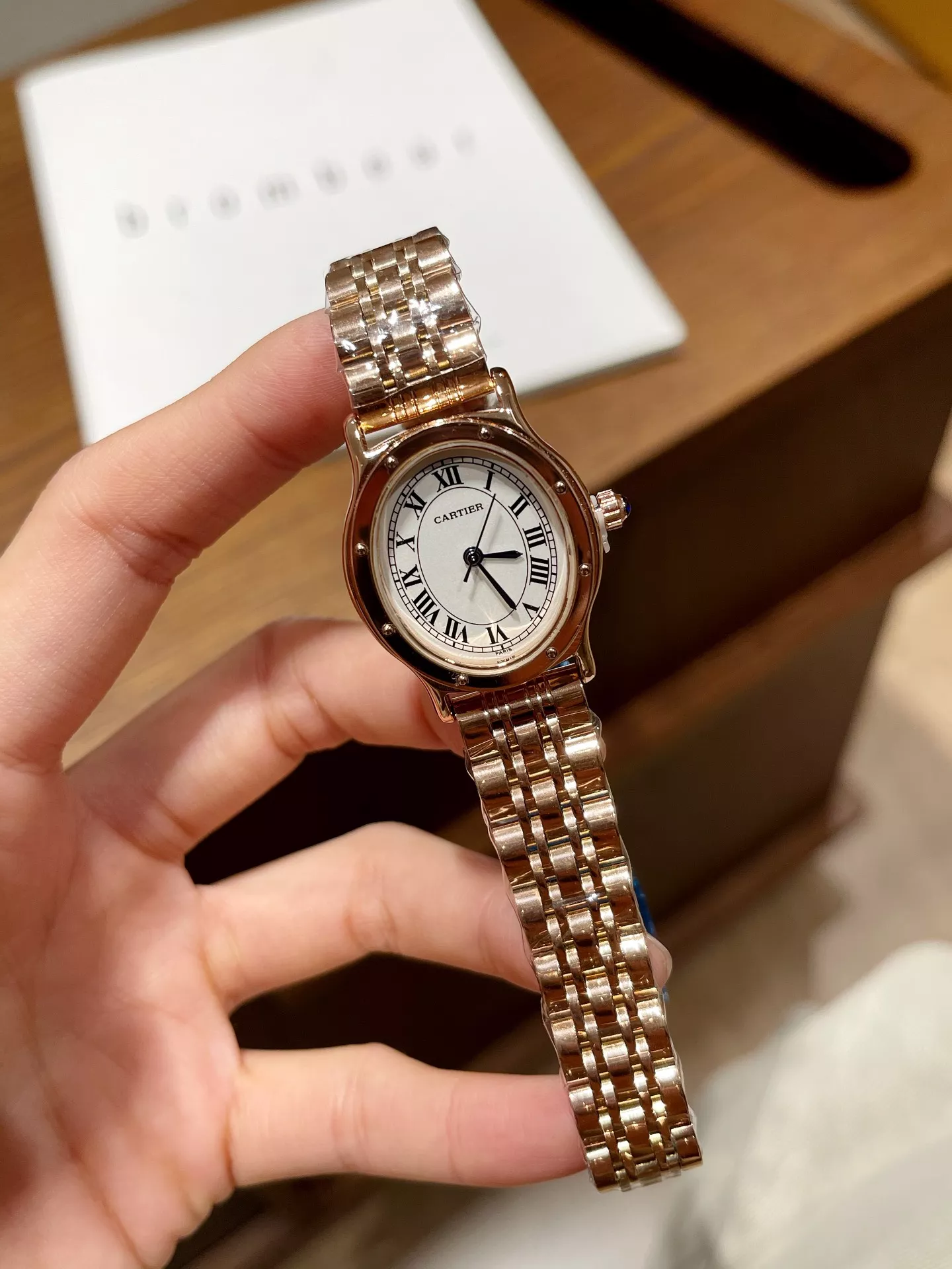 Cartier Watches In Rose Gold Bold 6209