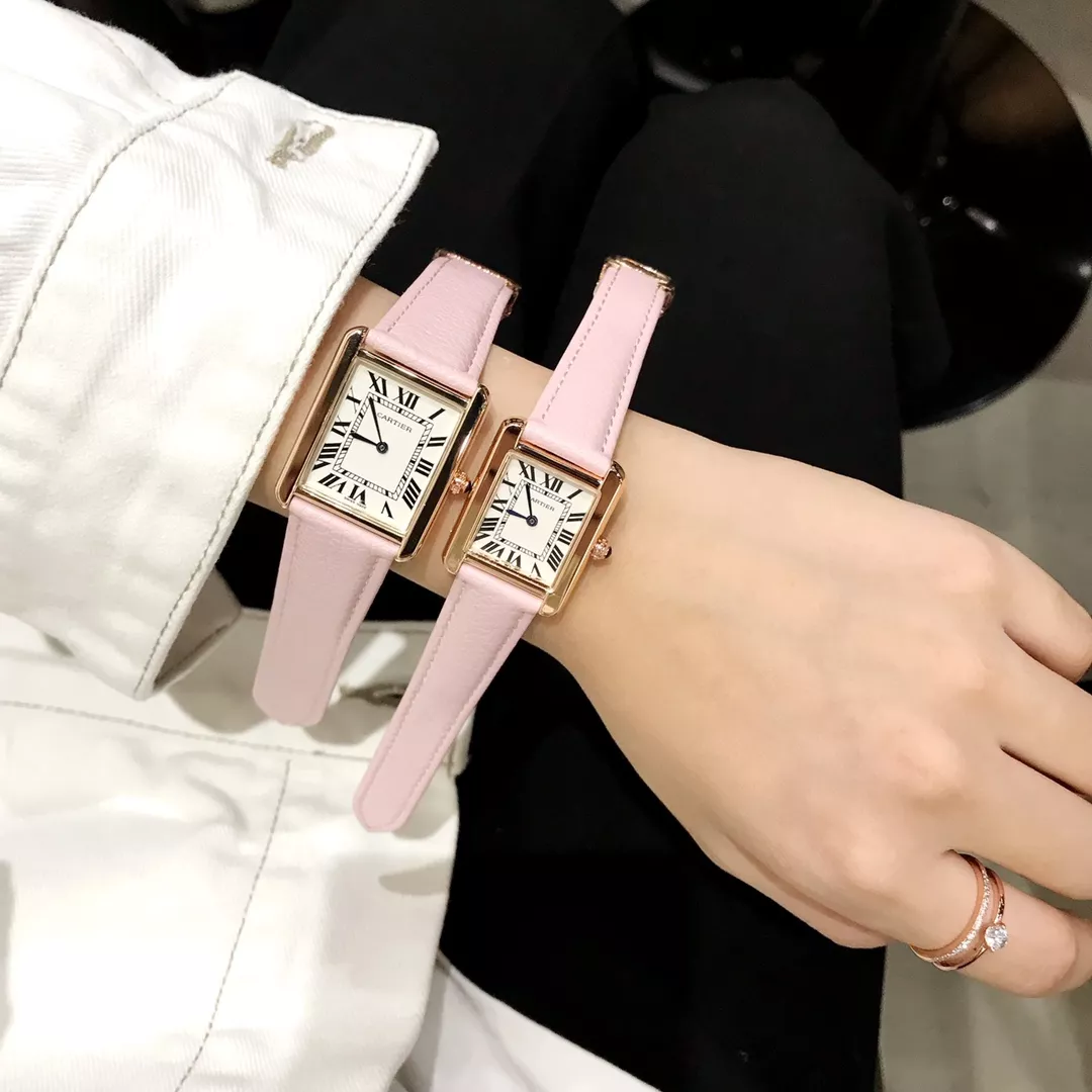 Cartier Watches In Rose Gold Comfortable 9568