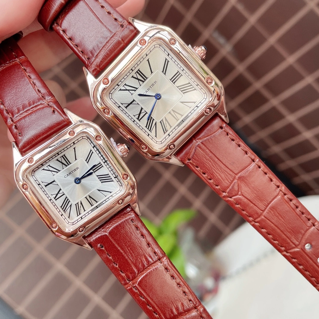 Cartier Watches In Rose Gold For Unisex Popular 5993