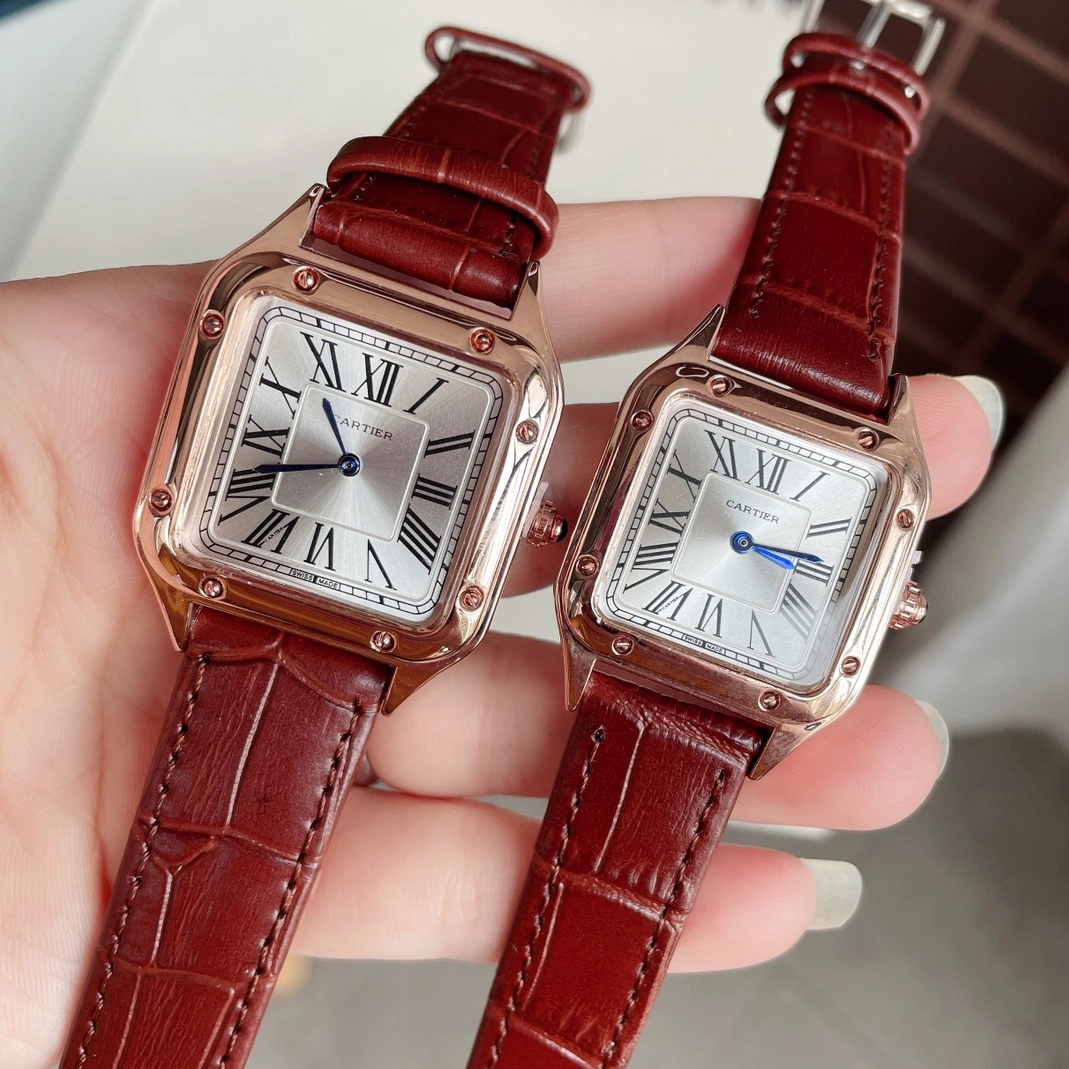Cartier Watches In Rose Gold For Unisex Popular 5993