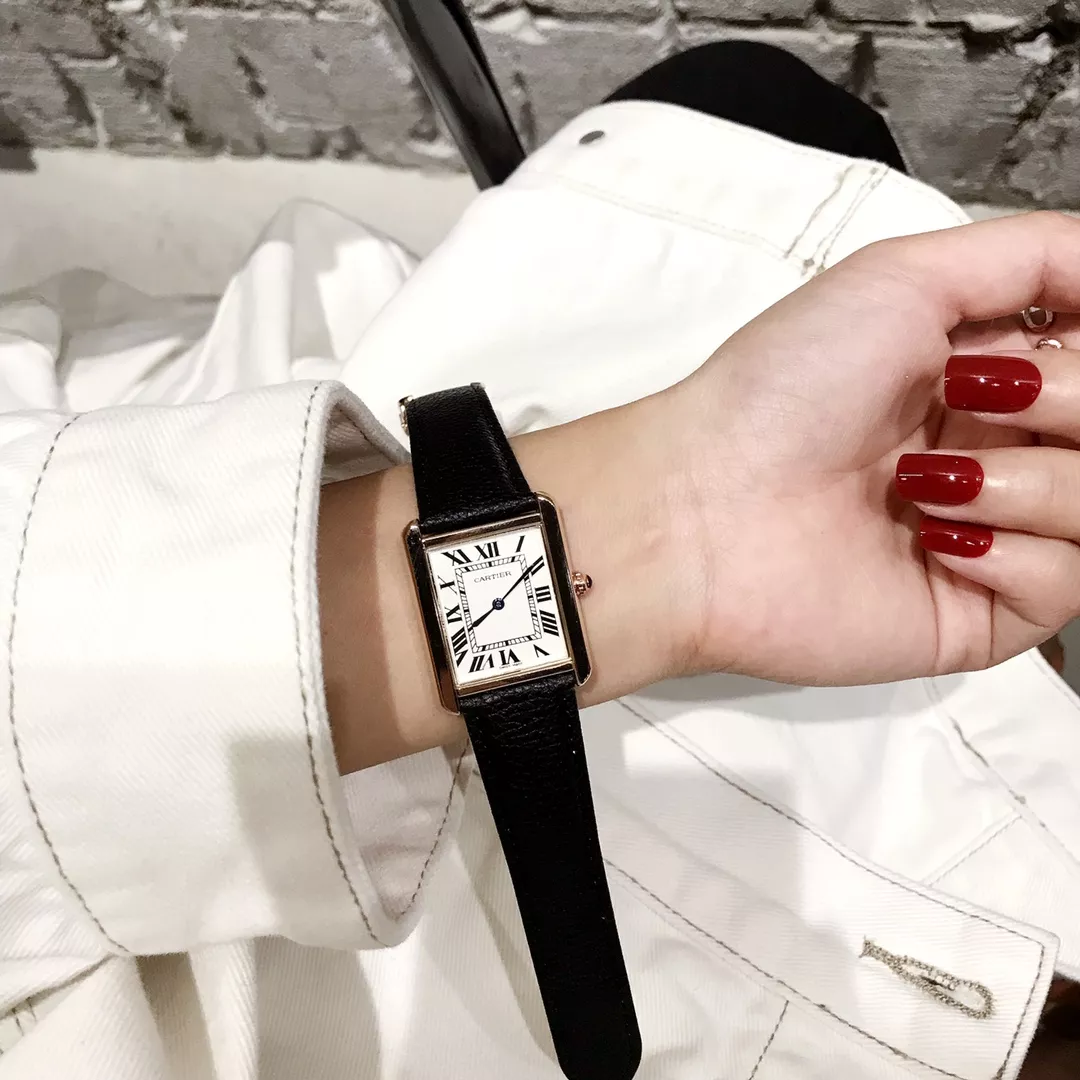 Cartier Watches In Rose Gold Minimalist 9501