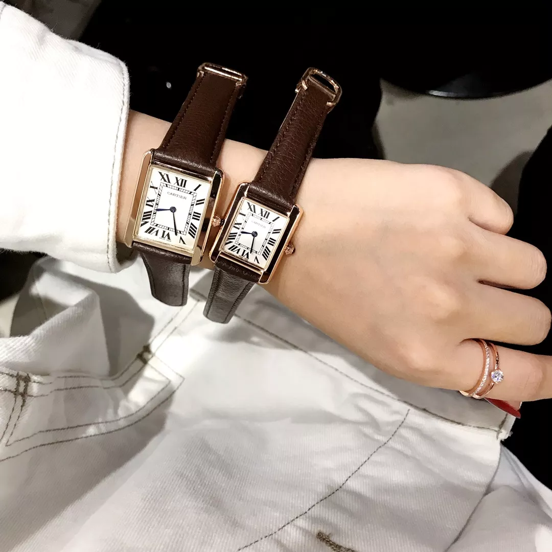 Cartier Watches In Rose Gold Unique 8571