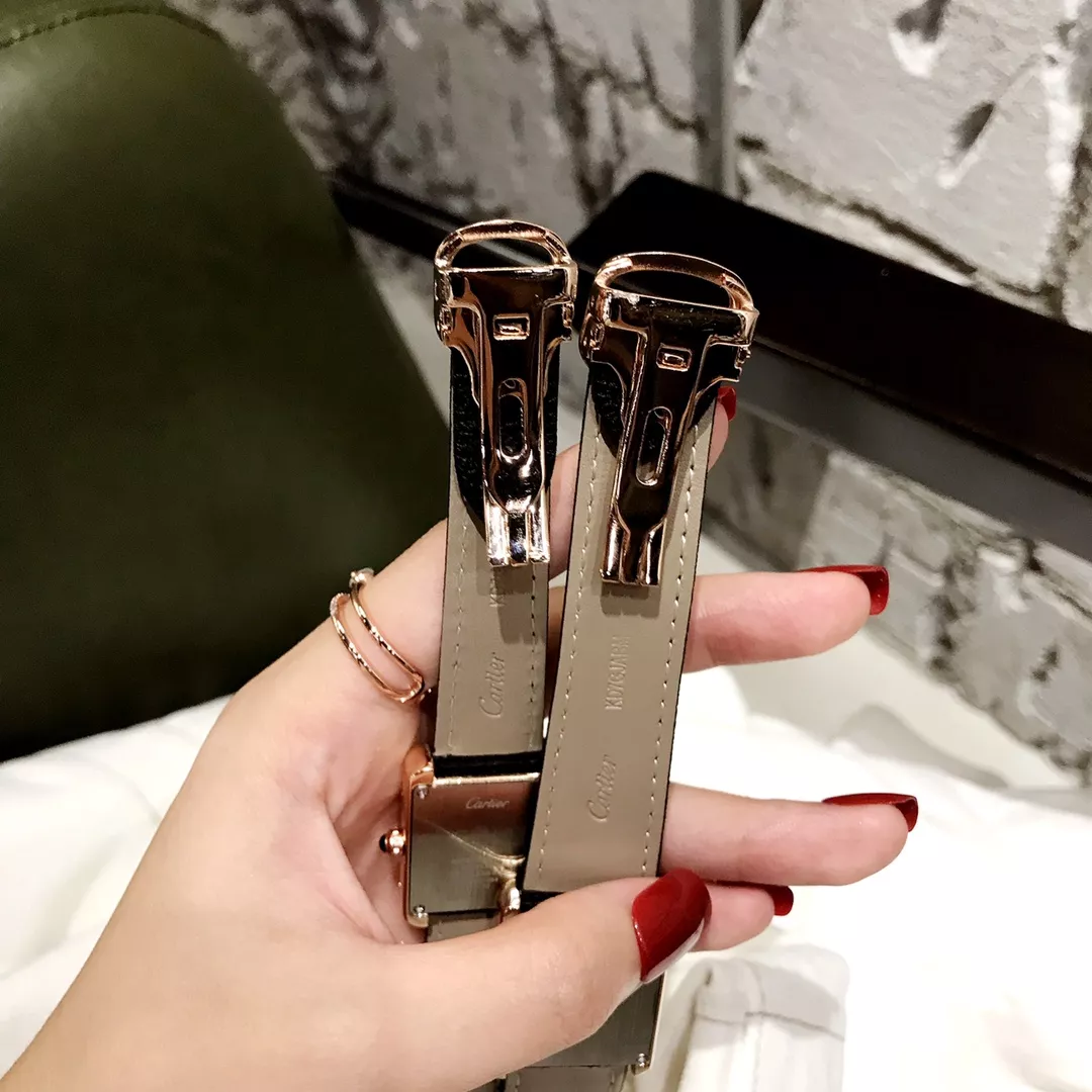 Cartier Watches In Rose Gold Unique 8571