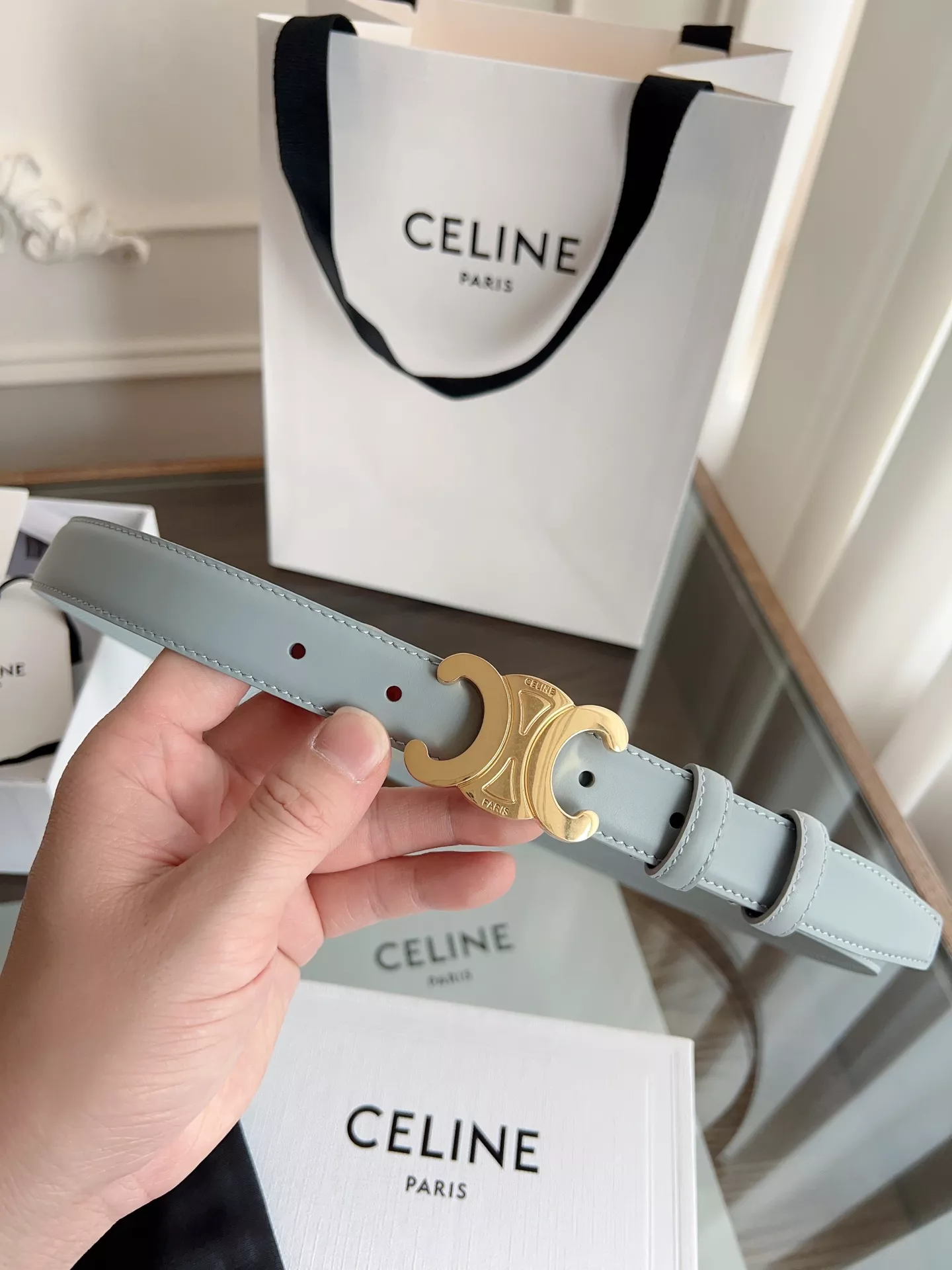 Celine AAA Quality Belts For Women Reliable 9166